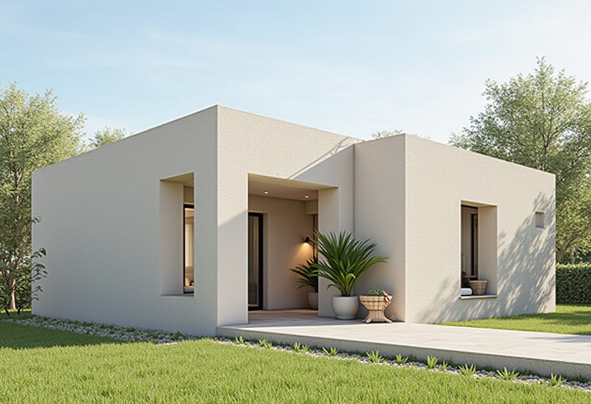 casas modulares de hormigón