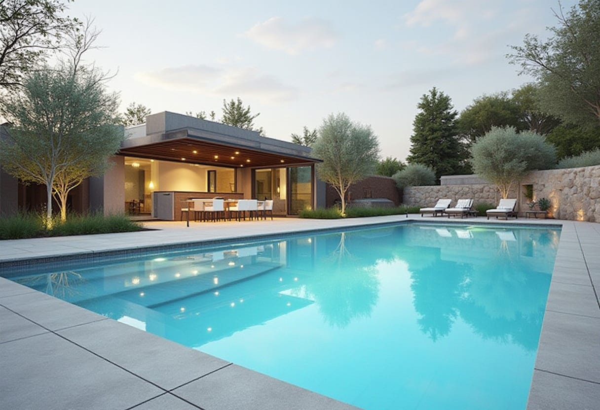 chalet con piscina económico